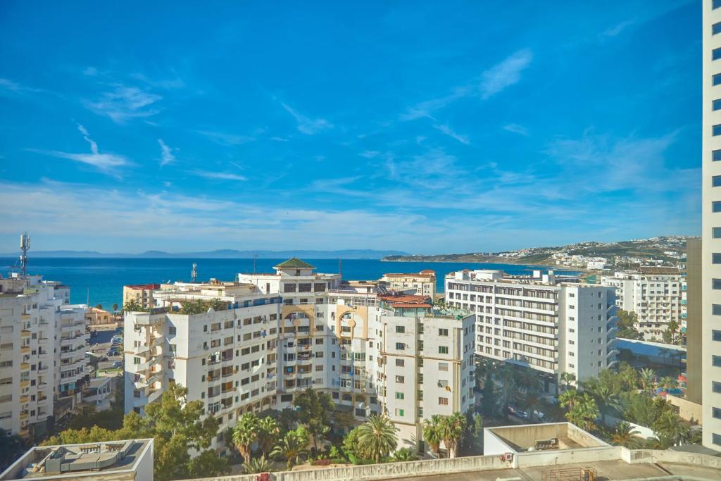 Our luxury apartment in Tangier — bright living room
